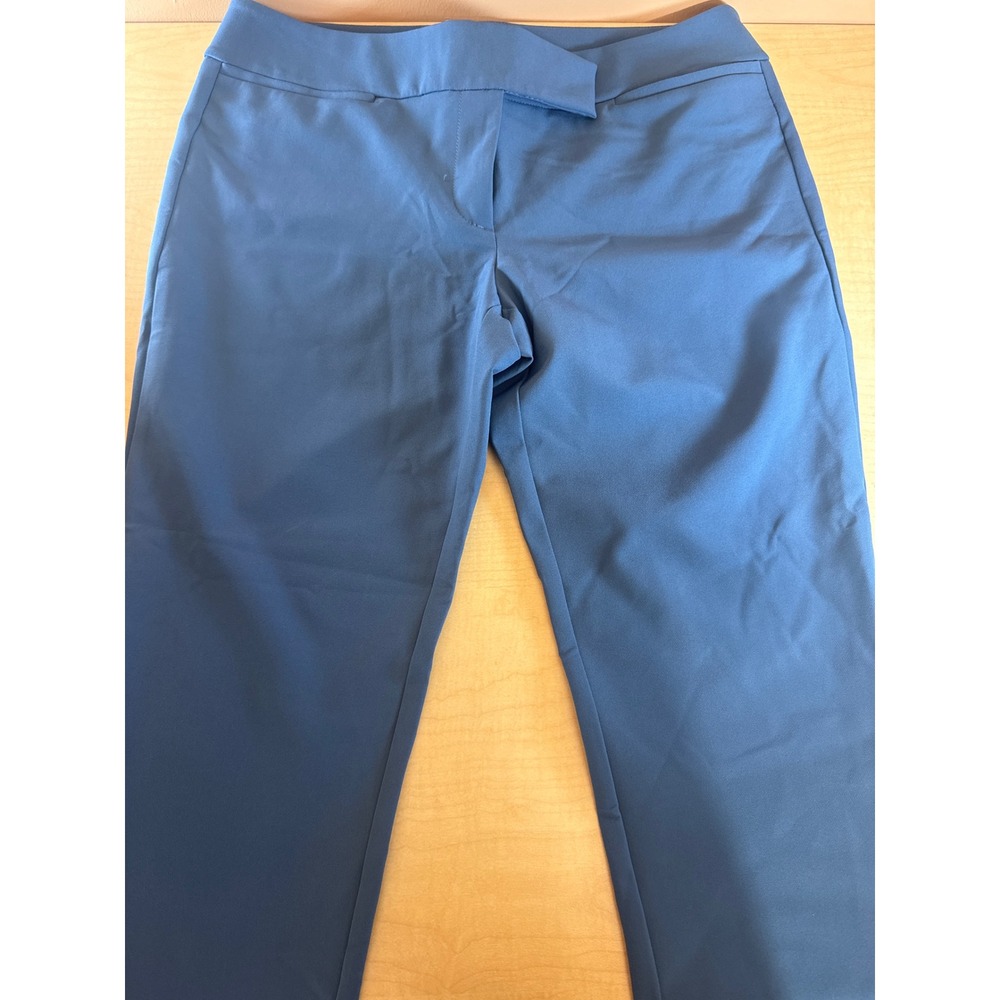 Ann Taylor Modern Fit Ankle Pants Slate Blue Dress Trousers Size‎ 10 NWT